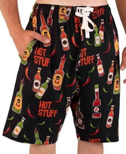 Miniatura 167 de Lazy One - Pantalones cortos de pijama para hombre, ropa de dormir