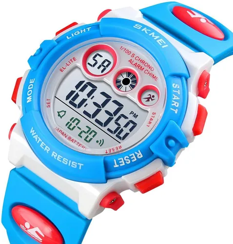 Miniatura 2 de GOLDEN HOUR Relojes para niños, reloj digital deportivo impermeable para niños y niñas, reloj de pulsera para exteriores de 1224 H, alarma EL
