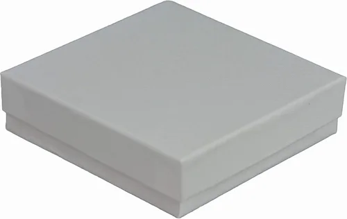 Miniatura 3 de JPB - Joyero relleno de algodón con remolino blanco #33 (caja de 100) 3.5 pulgadas x 3.5 pulgadas