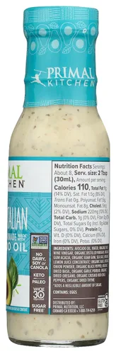 Miniatura 7 de Primal Kitchen - Aderezo Cesar a base de aceite de aguacate y marinado