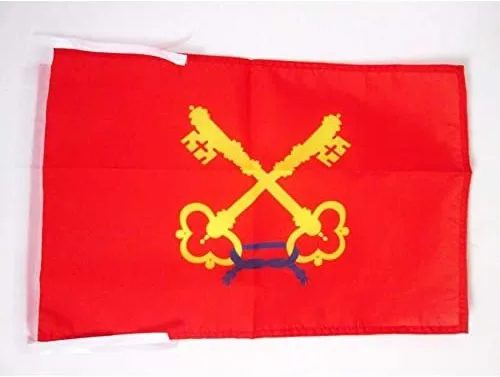 Miniatura 374 de Bandera de México AZ FLAG, 45.7 x 30.5 cm, con cordones - Pequeñas banderas mexicanas de 30 x 45 cm - Bandera de 45.7 x 30.5 cm