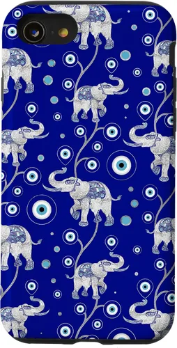 Miniatura 18 de Funda con dije de elefante de mala suerte para iPhone 17