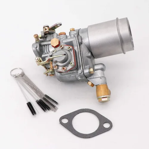Miniatura 2 de KIPA Carburador apto para Jeep Willys 134 CI L-Head Engine Reemplazar 1941-1945 MB 1941-45 GPW 1945-49 CJ2A 48-53 CJ3A 50-52 M38 1 Barril # 17701.01