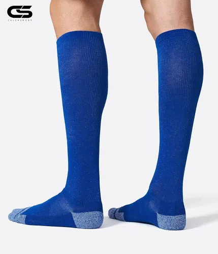 Miniatura 3 de CS CELERSPORT Paquete de 23 calcetines de béisbol y sóftbol para fútbol, hasta la rodilla, sobre la pantorrilla, calcetines deportivos