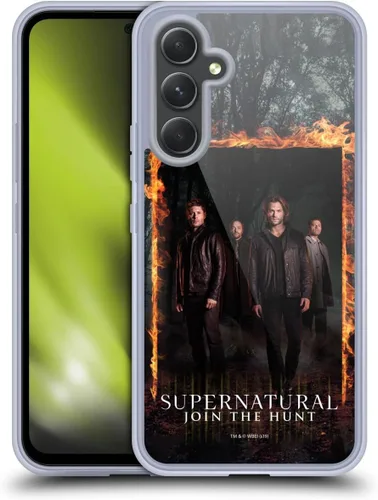 Miniatura 43 de Head Case Designs Supernatural Sam, Dean & Castiel Key Art - Funda de gel con licencia oficial [protección de grado militar] compatible con Google