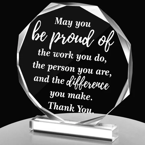 Miniatura 15 de Yinder Apreciado regalo de agradecimiento para mujeres, maestra, compañera de trabajo, oficina, dejar el trabajo, despedida, regalo