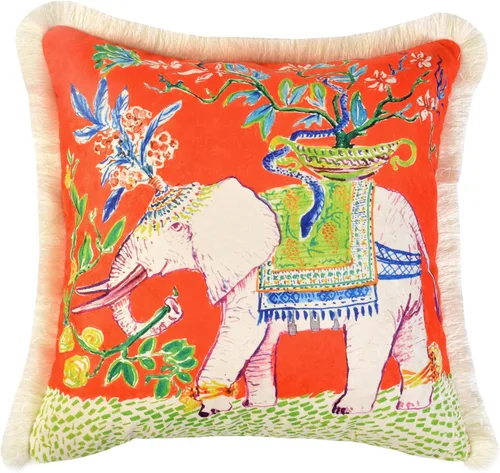 Miniatura 17 de Funda de almohada con patrón de leopardo, funda de almohada de terciopelo única, cojín de borla azul, almohada decorativa para decoración del hogar