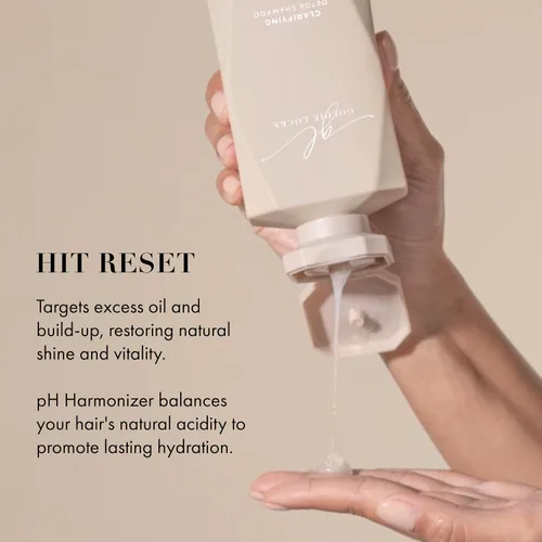 Miniatura 3 de Goldie Locks Champú clarificante, desintoxicante de limpieza profunda sin sulfatos para el cuero cabelludo y el cabello, elimina la acumulación