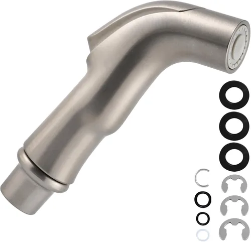 Miniatura 8 de Hygie Rinse Accesorio universal para grifo de fregadero de cocina, accesorio de cabezal rociador compatible con el rociador de grifo Moen, rociador