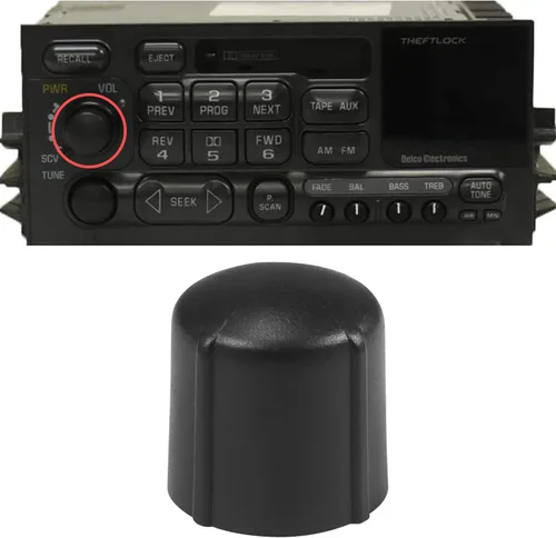 Miniatura 7 de Perillas de control de altavoz de radio de equipo original GM (paquete de 4)