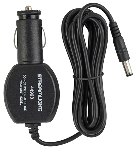Streamlight 44923 Cable de 12 V CC - Waypoint 300/Super Siege/BearTrap/Li-ion Cargador de banco