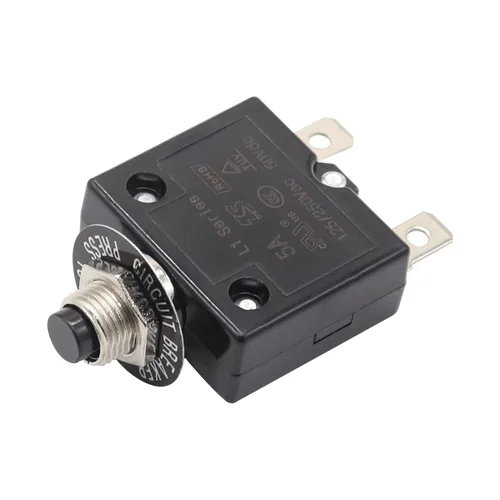 Miniatura 7 de Interruptor de circuito de botón de reinicio manual, interruptor de sobrecarga térmica de 12V-24V CC para lancha, RV, automóvil, camión 5A