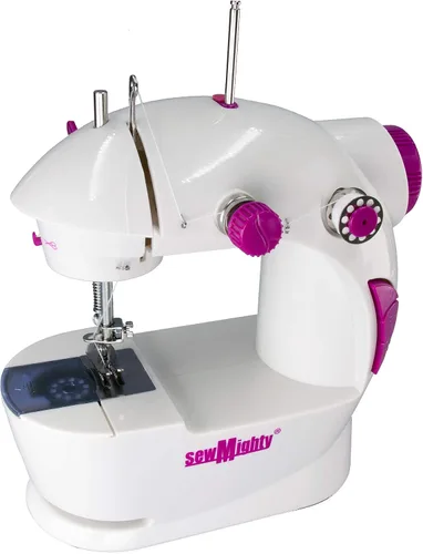 Miniatura 4 de Las máquinas de coser portátiles originales - Perfectas para niños, viajes, reparaciones rápidas y pequeños proyectos - Doble velocidad, batería