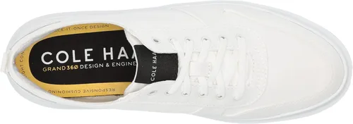 Miniatura 5 de Cole Haan Grandpro Rally - Tenis de lona para mujer, Cuero negro