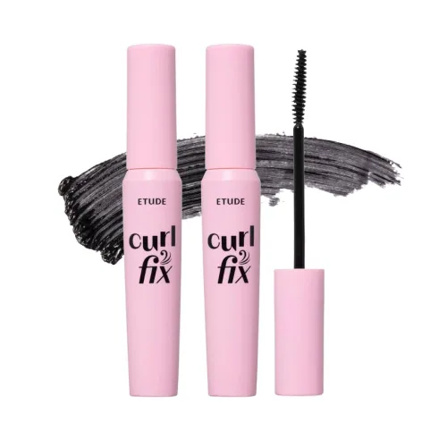 Miniatura 21 de ETUDE Curl Fix Mascara, Máscara de Pestañas, Rizado Fuerte Hacia Arriba, Larga Duración, Impermeable, Ligero, Maquillaje Coreano, Belleza