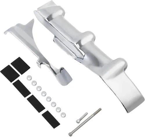 Miniatura 8 de TCT-MOTORPARTS Cubierta primaria interior negra ajuste para Harley Softail Deluxe 2007-2017 2008 2009