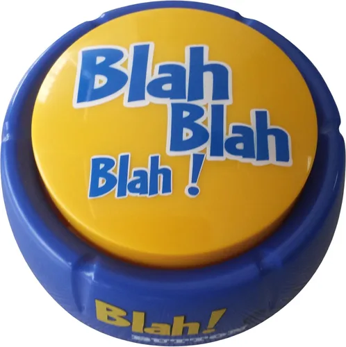 Miniatura 5 de Botón Blah (Incluye 12 frases Blah hilarantes)