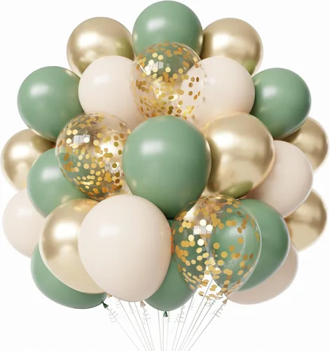 Miniatura 18 de Globos de látex rojos y negros, paquete de 50 globos de fiesta de confeti de 12 pulgadas, negro, blanco, rojo, con cintas para cumpleaños