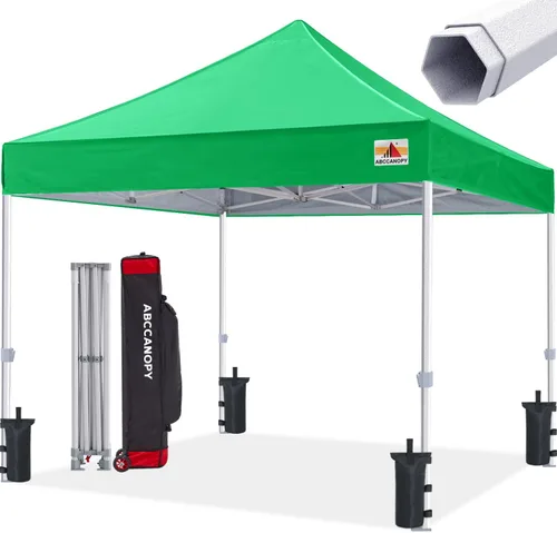 Miniatura 52 de ABCCANOPY Tienda de campaña con toldo emergente comercial 10x10 Serie Premium, Beige