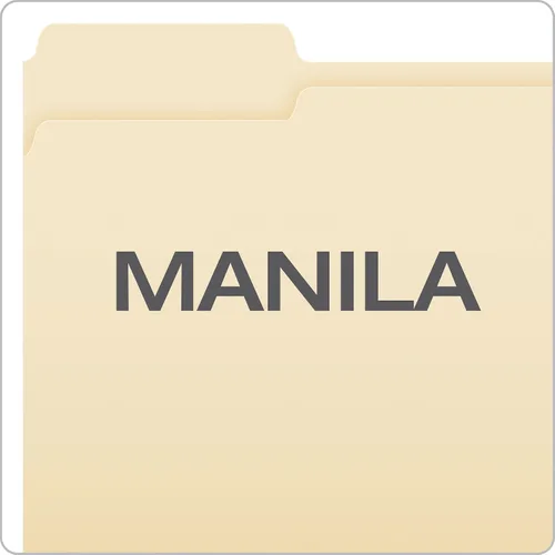 Miniatura 3 de Pendaflex Carpetas de archivos con pestañas reforzadas, tamaño carta, Manila, corte 1/3, 100 por caja (R752 1/3) (paquete de 5)