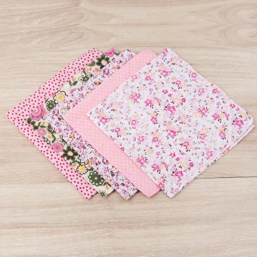 Miniatura 27 de HOULIFE Pañuelo impreso floral de algodón para mujer, pañuelos elegantes para fiesta de boda