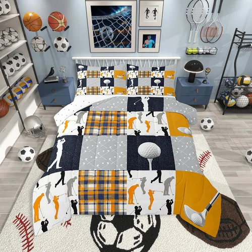Miniatura 37 de Castle Fairy Juego de edredón de vaquero occidental, tamaño matrimonial, juego de ropa de cama de estilo bohemio con estampado de leopardo, rayo