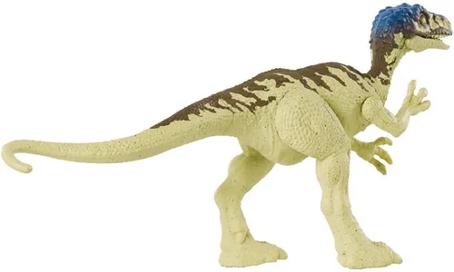 Miniatura 4 de Jurassic World Camp Cretácico Attack Pack Figura de dinosaurio Coelurus con 5 puntos de articulación, escultura realista y textura; para edades de 4