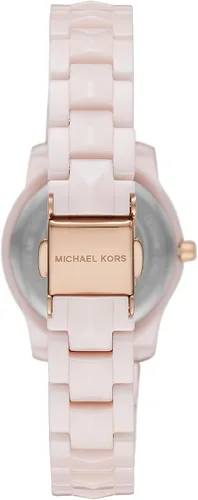 Miniatura 3 de Michael Kors Runway Mercer - Reloj de acero inoxidable de tres manecillas
