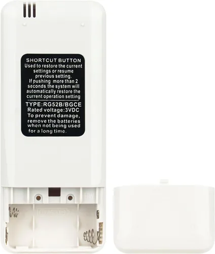 Miniatura 4 de RG52B/BGCE Reemplazar AC Control Remoto Compatible con Midea Aire Acondicionado RG52B/BGE RG52B/BGEU