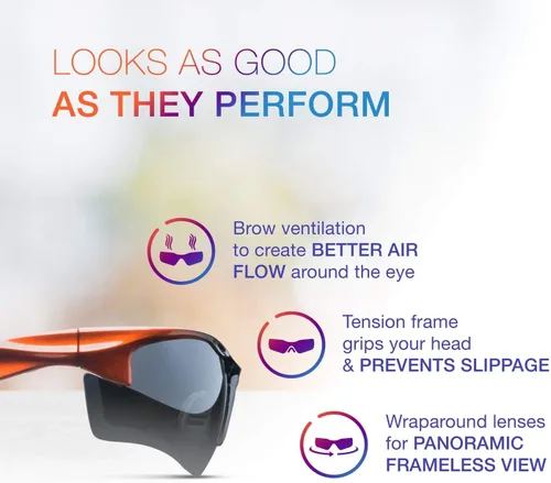 Miniatura 6 de ToolFreak Gafas de seguridad polarizadas Rebel – Lente tintada humo oscuro – Clasificación ANSI z87.1-2015, clasificación UV U6 – Ventilación