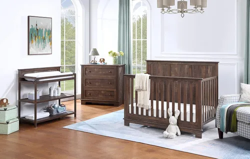 Miniatura 7 de Suite Bebe Grayson - Barnwood rústico para niños pequeños