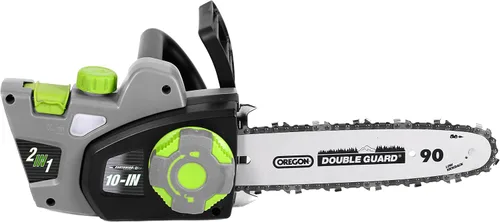 Miniatura 2 de Earthwise CVPS41008 Sierra eléctrica manual con cable, 2 en 1 convertible, 8 pulgadas, 6 amperios, 10 pulg.