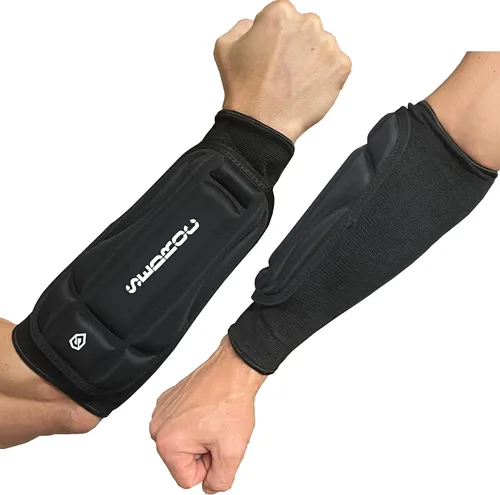 Sedroc Protectores de antebrazo Pro - Mangas acolchadas con almohadillas para brazos, par