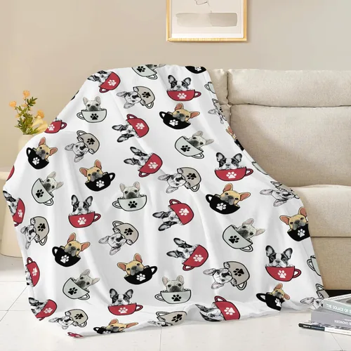 Miniatura 247 de Manta de Foca del Océano, Regalos de Focas para Niños, Niñas, Adultos, Mujeres y Hombres, Suave, Acogedora, Cálida, Felpa Esponjosa, Mullida