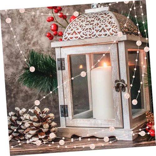 Miniatura 2 de IMIKEYA Cuerdas de perlas artificiales para decoración de jarrón, cuentas de perlas flotantes para manualidades, boda, Navidad, decoración