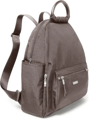 Miniatura 24 de Baggallini Mochila todo el día para mujer con pulsera de teléfono RFID, Negro, talla única