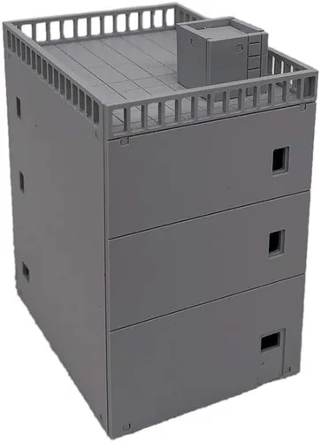 Miniatura 2 de Outland Models Paisaje Edificio en miniatura Tienda de la ciudad de 3 pisos 1:72