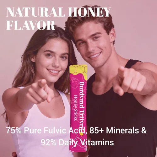 Miniatura 7 de Shilajit - Palitos de miel Shilejit para mujeres y hombres, sabor fresa, energía natural y apoyo de vitalidad, equilibrio hormonal, enfoque