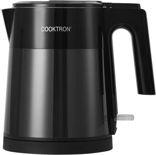 Miniatura 15 de COOKTRON Hervidor Eléctrico de 1.7L Silencioso, Hervidor de Agua Caliente de Doble Pared Libre de BPA, Tetera de Hervido Silencioso y Tacto Fresco