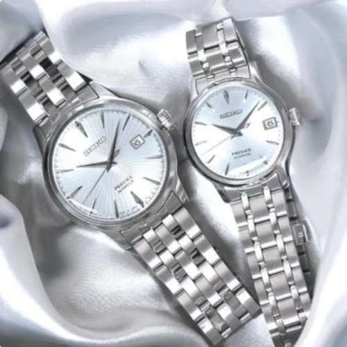Miniatura 9 de SEIKO Reloj automático con esfera azul Presage SRP841J1, Azul, Moderno