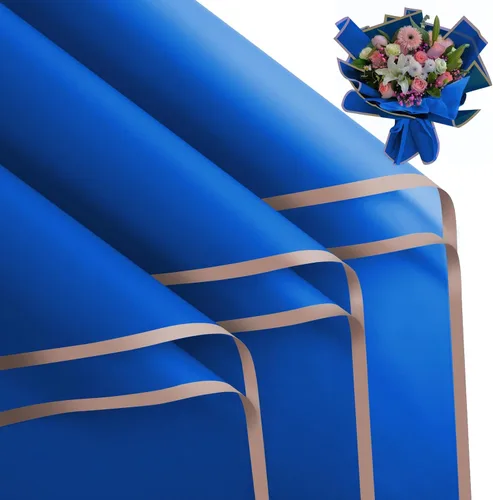 Miniatura 22 de FUHITIM - 20 hojas de papel impermeable para suministros de florista, envoltura de ramos de flores y regalos de bodas, cumpleaños, bricolaje