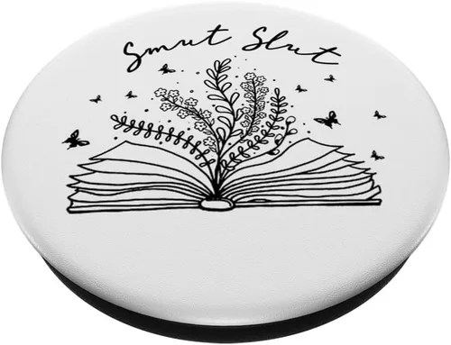 Miniatura 2 de Smut Slut Funny Romance Book Lover Reading Reader PopSockets PopGrip intercambiable