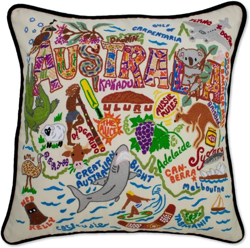 Miniatura 81 de Catstudio Almohada decorativa bordada a mano de Texas