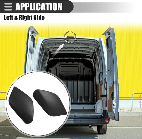 Miniatura 3 de Motoforti Reemplazo de la cubierta de la tercera luz de freno, para Ford Transit 150 250 350 2018-2019, moldura de cubierta de la lámpara trasera
