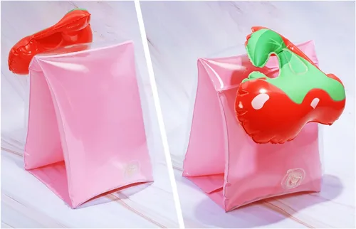 Miniatura 4 de Flotadores de brazo de natación Penta Angel 2 piezas de PVC lindo dibujos animados inflable banda de brazo mangas de flotación tubos inflables