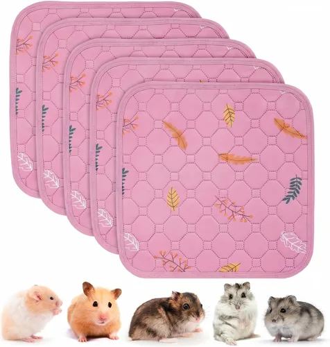 Miniatura 44 de Sunheir - Almohadillas lavables reutilizables orina de cobayas, forros impermeables absorbentes para jaulas cobayas conejos conejillos de indias