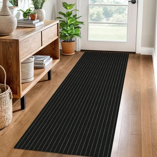 Miniatura 82 de EARTHALL Alfombra pequeña de 2 x 3 pies, lavable para entrada, antideslizante, trenzada, alfombra para puerta interior y exterior, alfombra tejida