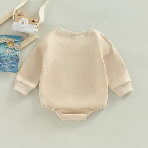 Miniatura 3 de Tiacham Ropa occidental para bebé y niña, sudadera de vaca, mameluco de manga larga, overol de gran tamaño, suéter infantil