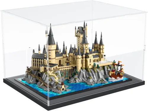 Miniatura 60 de Choowin - Caja de exhibición de acrílico para Lego Car Dodge Charger Batmobile Jazz Quartet - Caja de exhibición de acrílico transparente engrosado