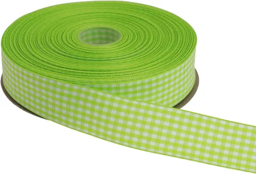 Miniatura 82 de Cinta a cuadros de 50 yardas cada rollo 100% poliéster con borde tejido (1/1-2 pulgadas x 50 yardas, negro)